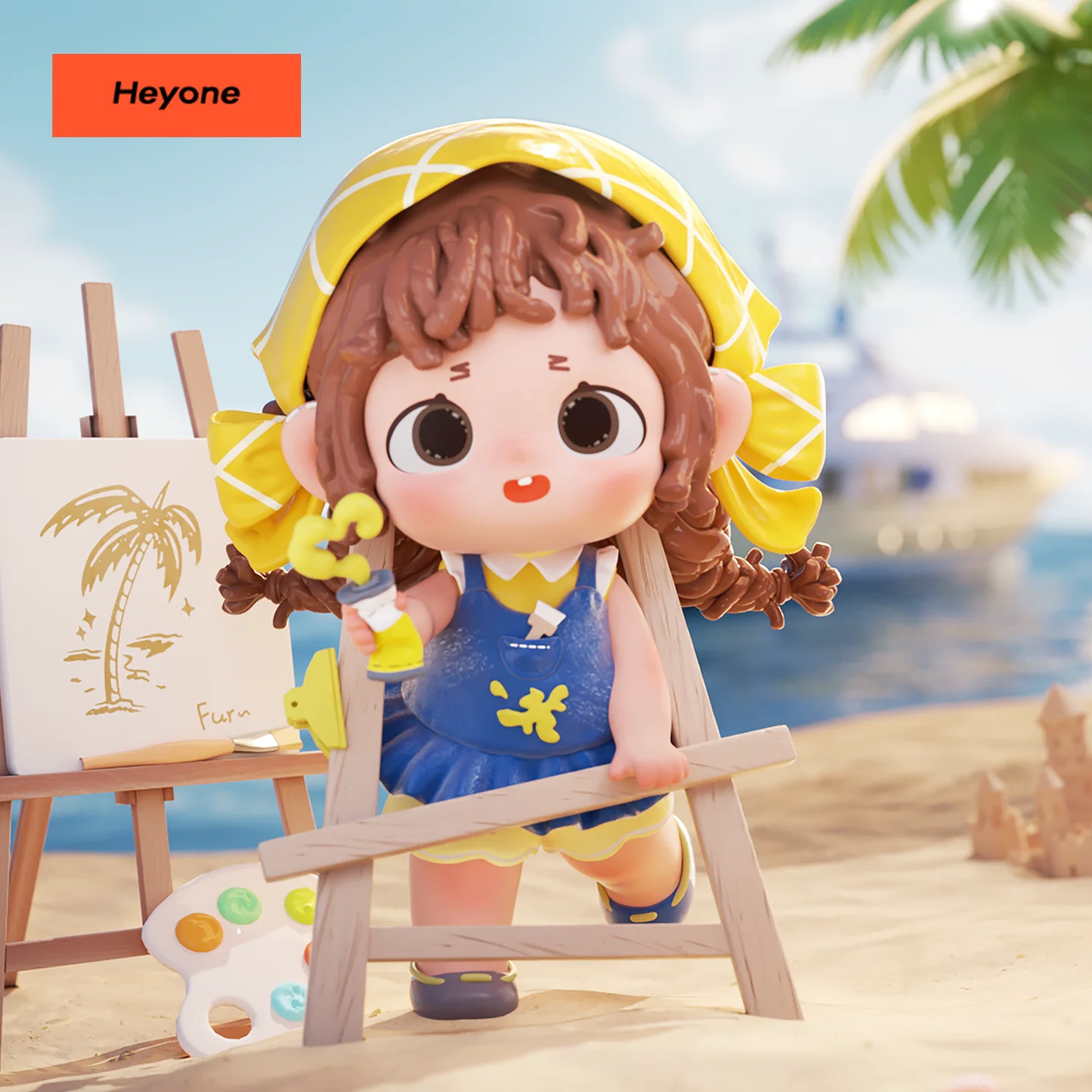 

Новый Heyone Furfur The Happy Collection Series слепая коробка игрушки Mystery Box кукла милая аниме-фигурка-сюрприз для девочек подарочная коллекция