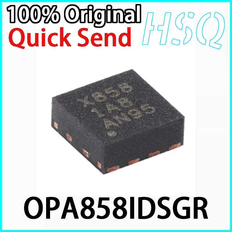 

2PCS Original OPA858IDSGR Screen Printed X858 WSON-8-EP Amplifier Chip Brand New in Stock