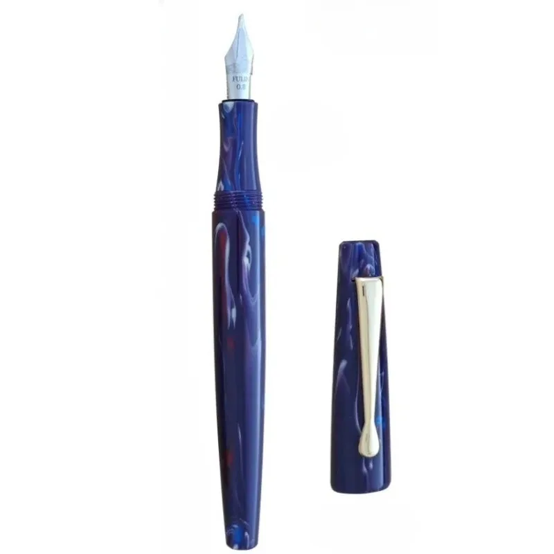 

PK ADMOK 400/800, No.5 Flex Nib BALAOYE Fountain Pen Luxury Resin Flexible Soft Nib F/M/B 1.2/0.7/0.5 Collection Pen Cheap Sale