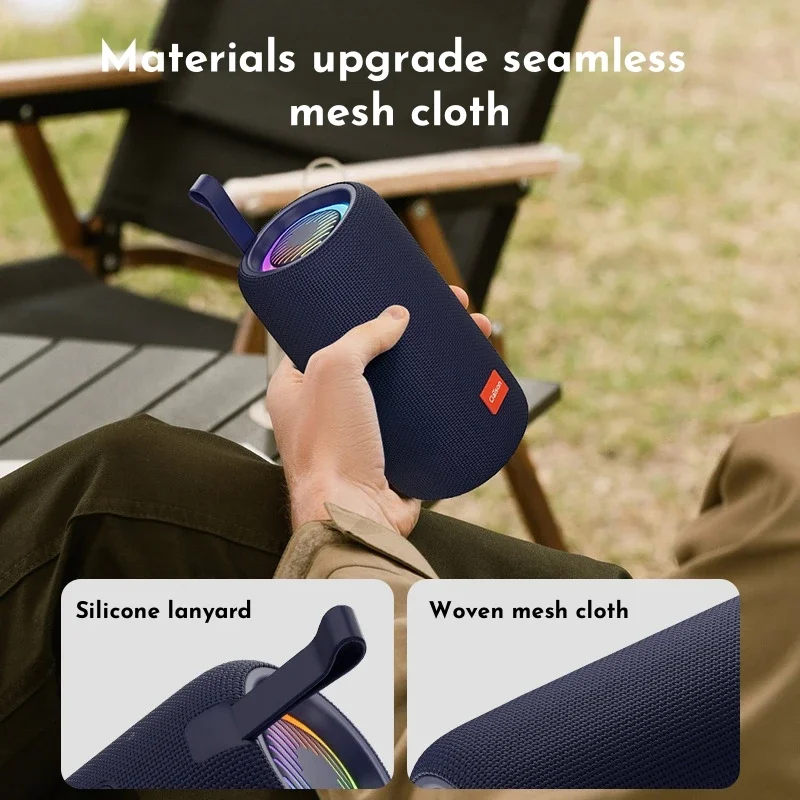 Altavoces Bluetooth inalámbricos, portátiles, Audio para exteriores, impermeables, batería de larga duración, coche, Camping, subwoofer de sobrepeso de alta calidad