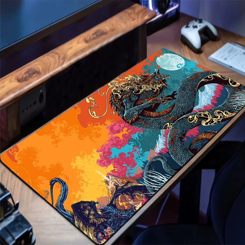 

Fantasy Monster Gaming Mouse Pad Office Carpet Mouse Mats Gamer Rug Desk Accessories Computer Table Pads PC Anime Large Mousepad