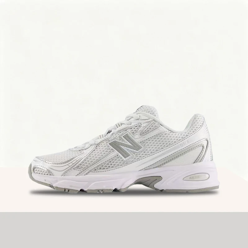 New Balance NB740 Unisex White Low-Top Urban Runners – Fashionable Versatile Durable Sole & Comfortable Commuter Fit U740WM2