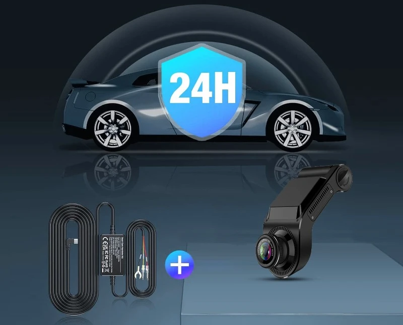 Whole Set 4G ADAS With HUD Head Up Display Speedometer Dual Lens Dash Cam Dash