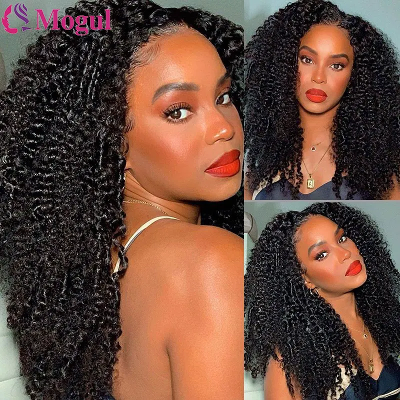 

Kinky Curly Lace Frontal 5x5 4x4 Lace Frontal Lace Closure 4C Edge Curly Baby Hair Natural Hairline 100% Brazilian Human Hair