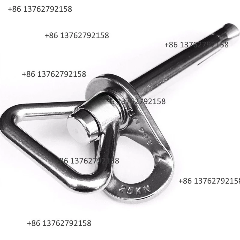 304 Stainless Steel Detachable Expansion Bolt Anchor Point Rock Nail For Outdoor Climbing Tent High Altitude Operation