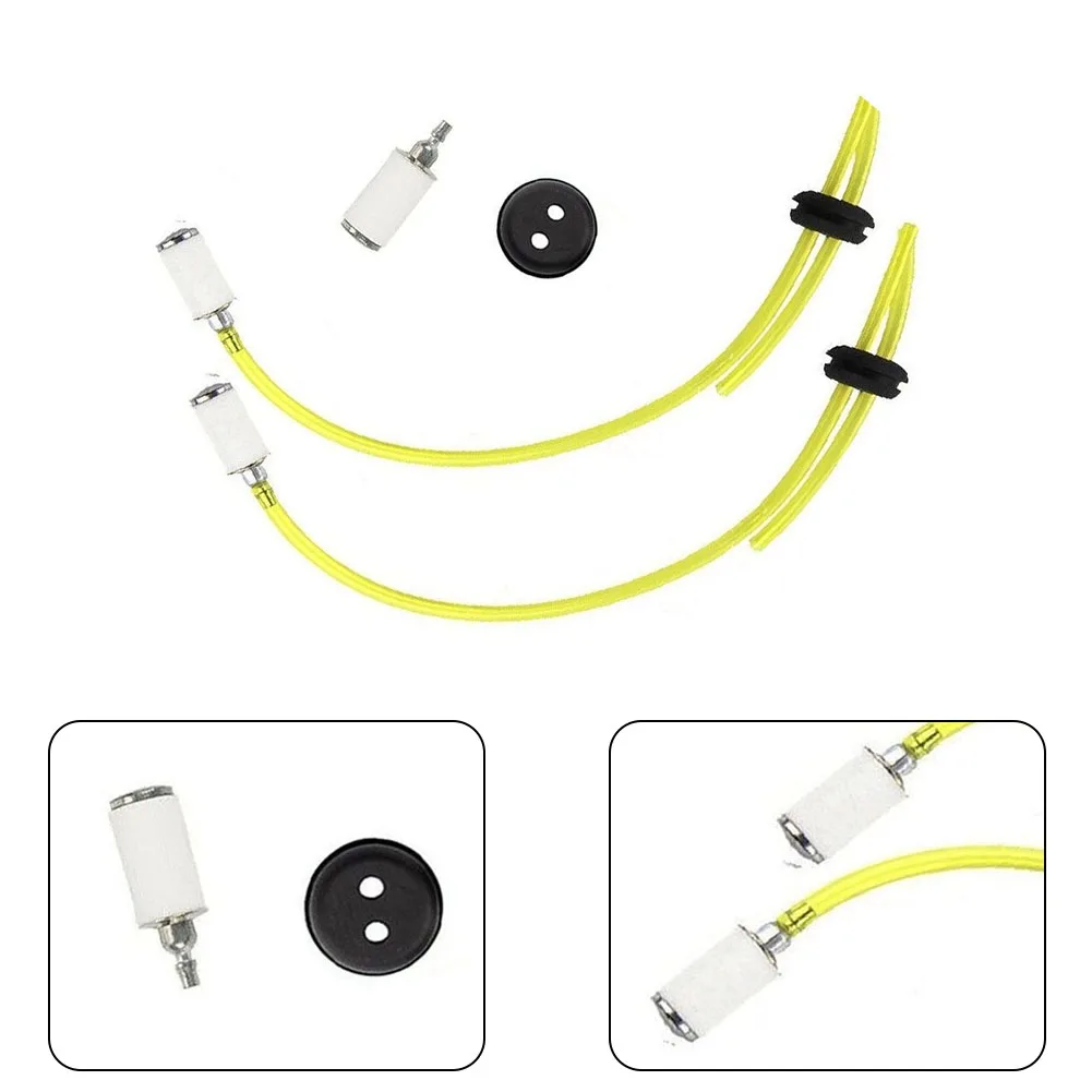 Fuel Filter Fuel Line Accessories Chainsaw Kit Parts 3004105 300494 Garden Supplies Grommet Replacemnet String Trimmer