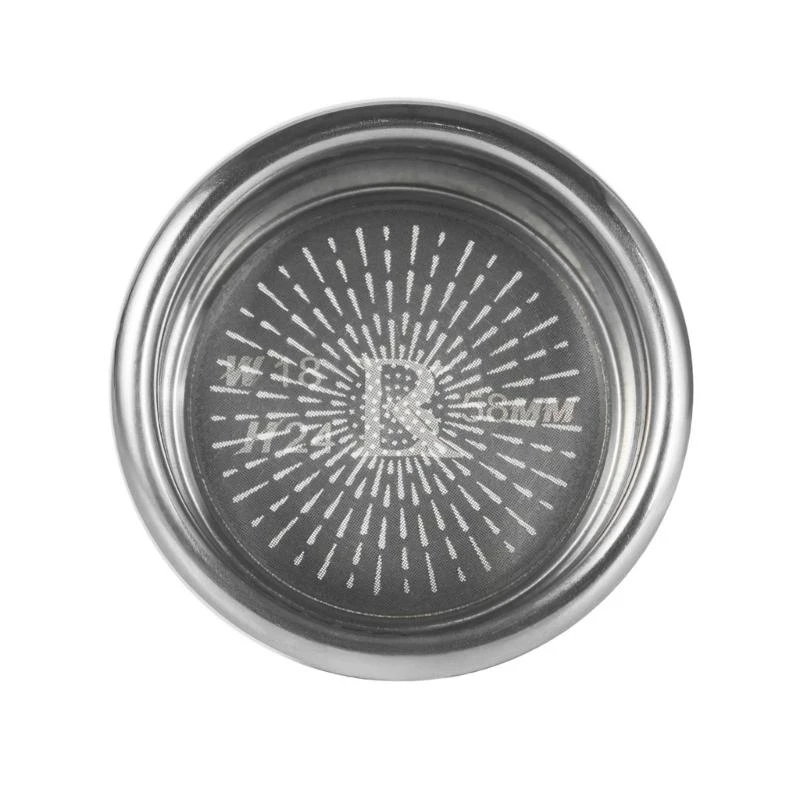 

58mm Espresso Filter Basket 304Stainless Steel Coffee Ground Strainer Double Layer Cup Espresso Powder Bowl for Coffee