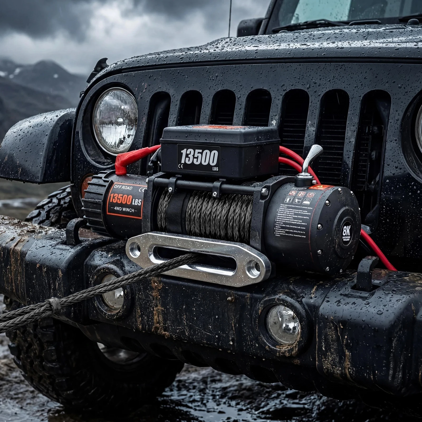13500LBS Eléctrico | Sihao, ca - Boat Trailer Winch Strap reseña y precio