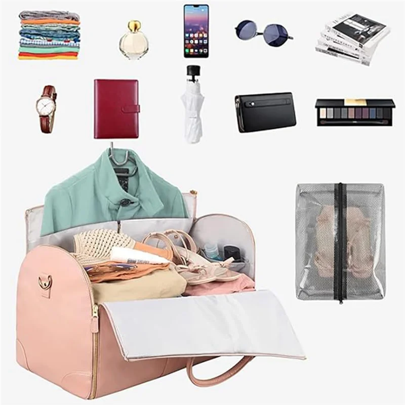 AT33 Travel Foldable Clothing Bag Multi-Function Garment Bag Travel Bag Garment Bag For Carry On Garment Bag