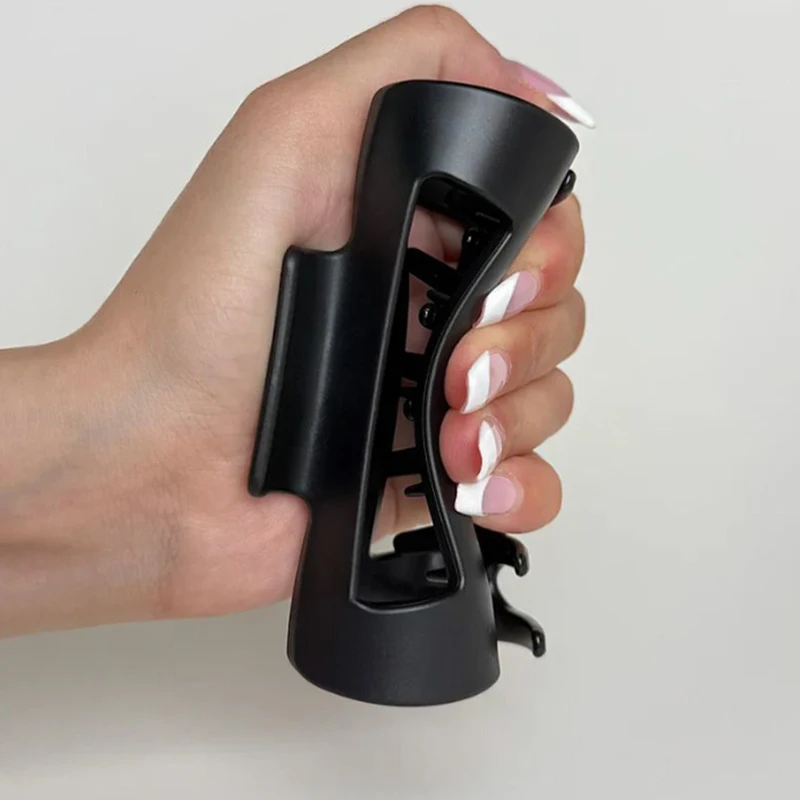 2 pinzas para el cabello a la moda, con fuerte agarre antideslizante, pinzas con forma de tiburón, duraderas, diseño seguro e irrompible
