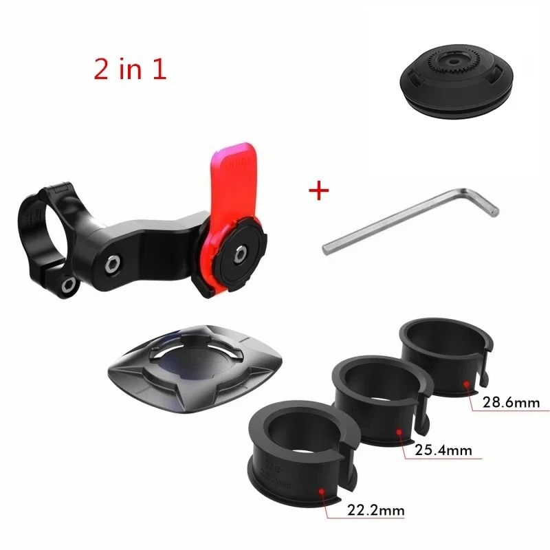 Fietstelefoonhouder Schokbestendig Absorber Absorptiemodule Motorfiets MTB Scooter Fietsstuur Beveiliging Quick Lock Stand