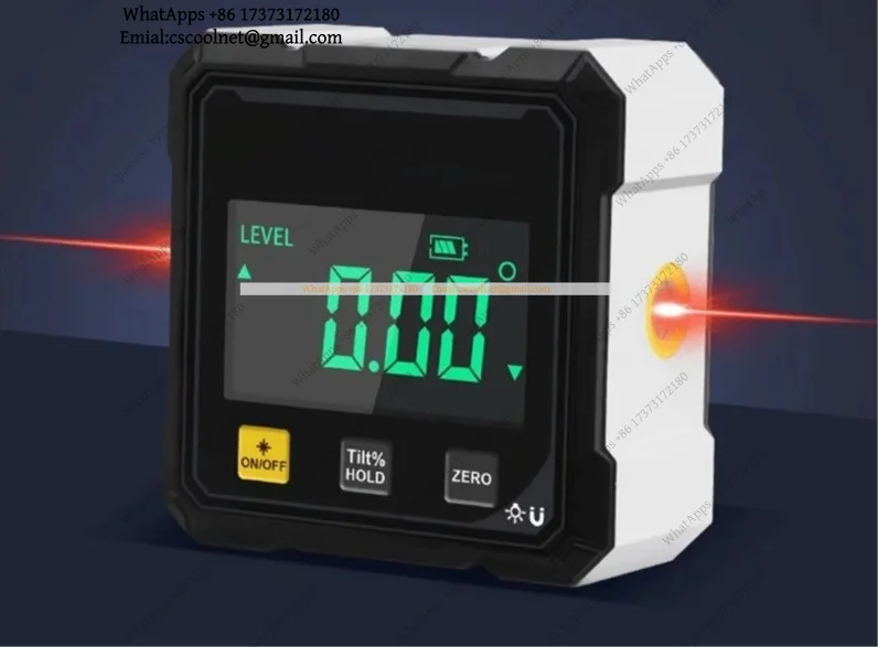 Digital Angle Finder Electronic Laser Magnetic Woodworking Measuring Tool Parts