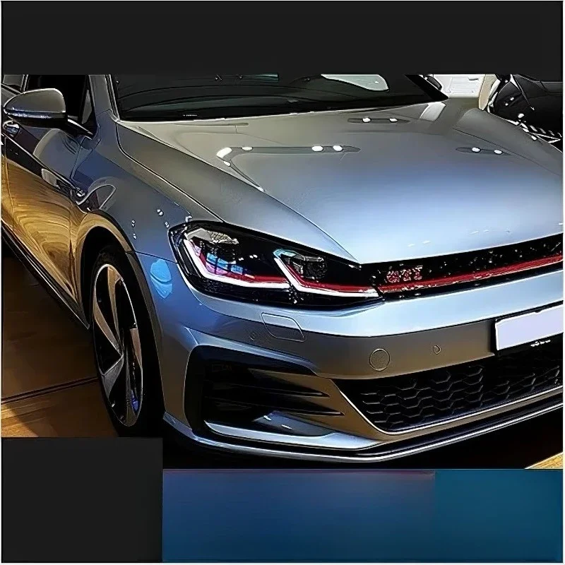 Plug and Play LED Headlights Assembly for Golf 6 MK6 2009-2012 Upgrade DRL Sequential Indicator Running Water Light