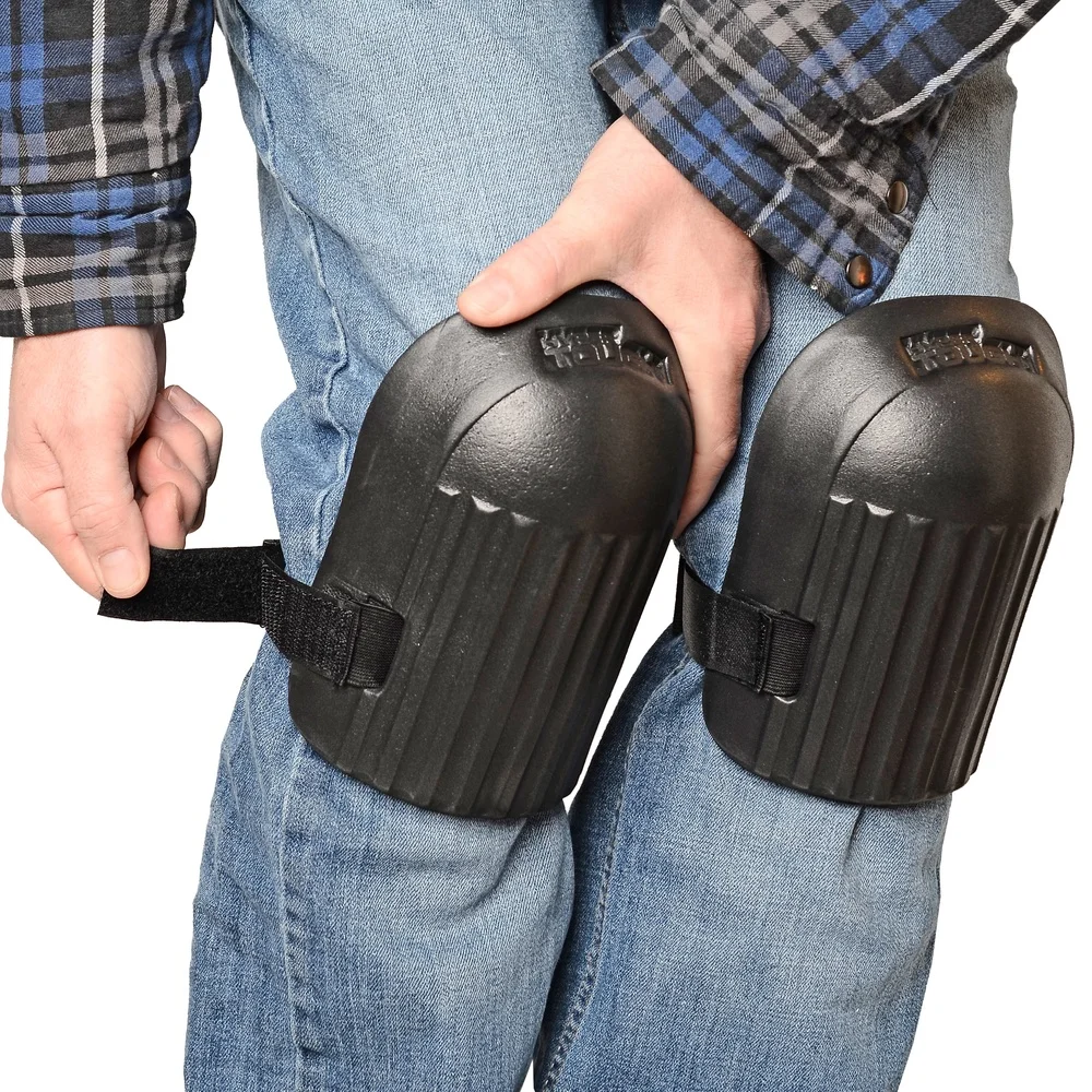 وسادات ركبة إسفنجية خفيفة الوزن، حماية مريحة بخطاف وحلقة، قفل البستنة، تنظيف المنزل، الأسطح المبللة، مضادة للانزلاق، متينة