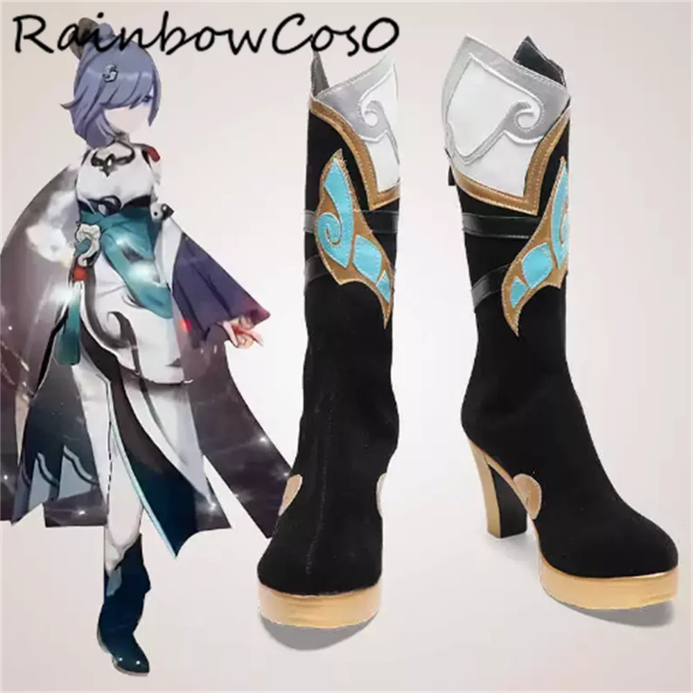 

Fu Hua FuHua MSA209 CM014 Honkai Impact Honkai: Star Rail Cosplay Shoes Boots Game Anime Party Halloween RainbowCos0 W4828