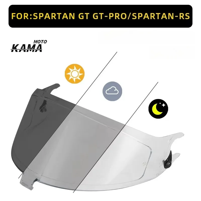 For SHARK SPARTAN GT/ GT PRO / SPARTAN RS Motorcycle Helmet Lens Shield Glass Viewfinder Visera Casco Casque