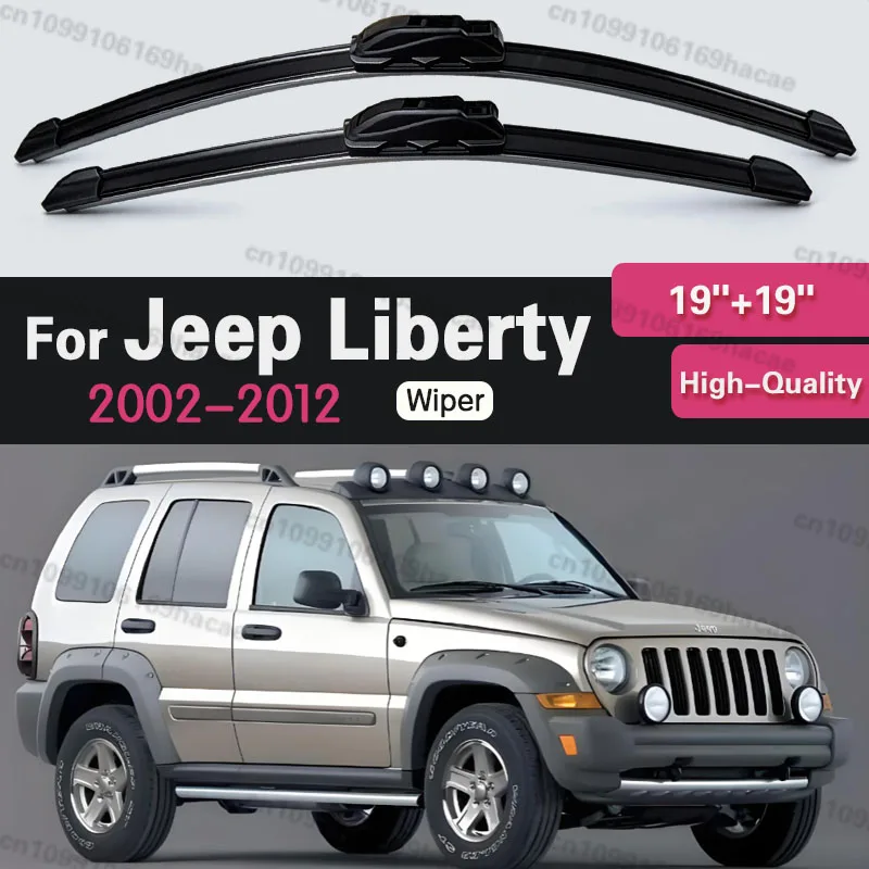 

For Jeep Liberty 2002 - 2012 Front Windshield Wiper Blades 2pcs Windscreen Window Accessories 2005 2006 2007 2008 2009 2010 2011