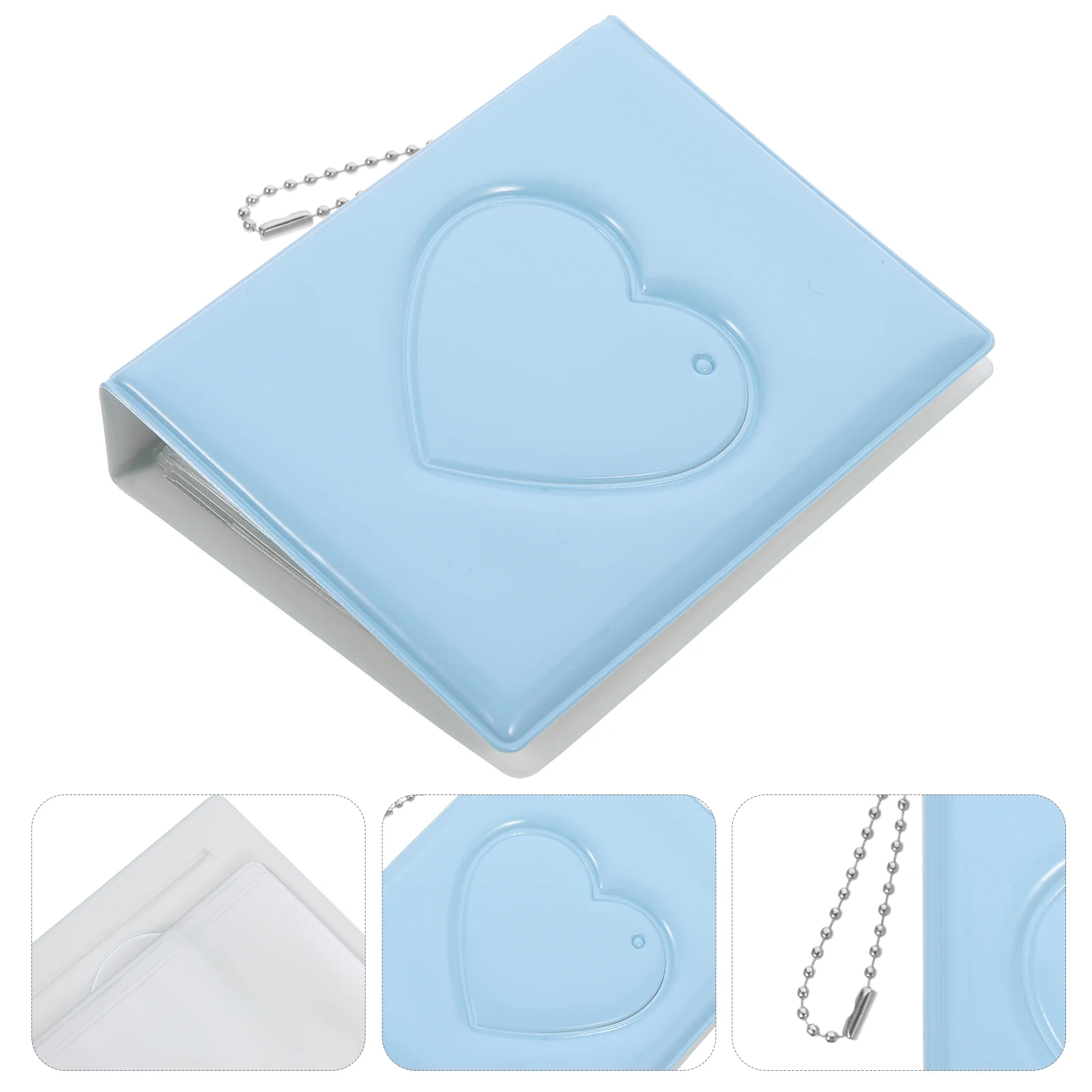 Tiny Collect Book Love Photo Album Mini Hollow Heart Albums Photocard Holder Child