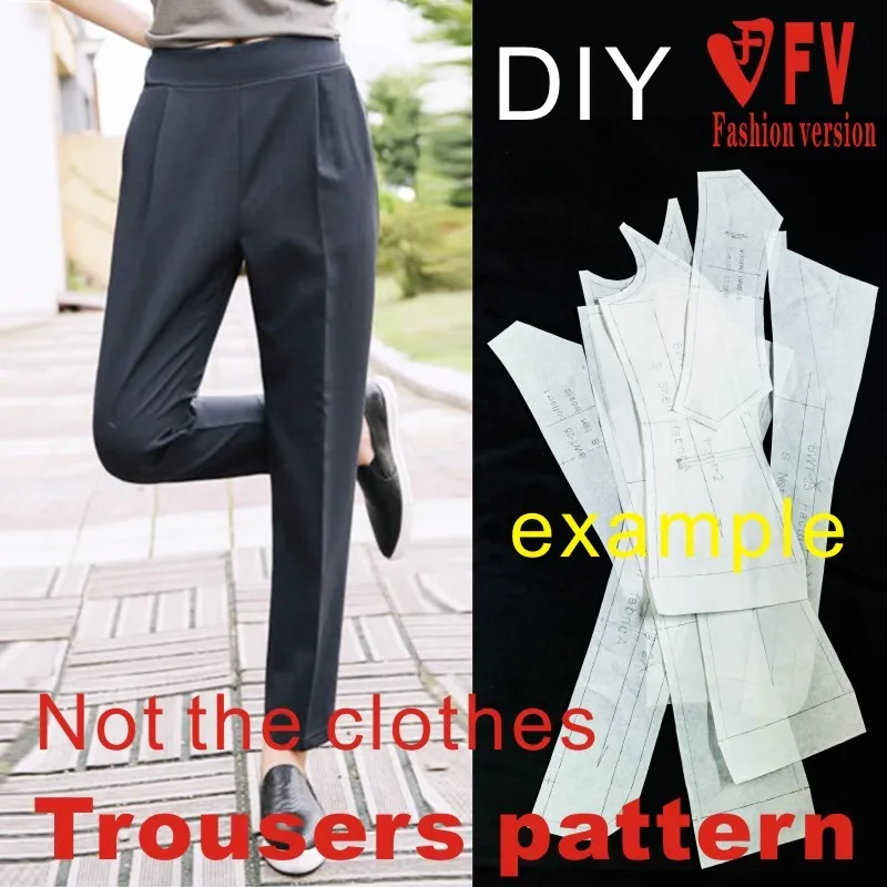 High Waist Harem Pa… - image