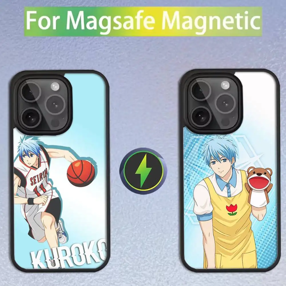 

K-kuroko N-no basket Phone Case For iPhone 16,15,14,13,12,11,Pro,Max,Plus,Mini,SE Magsafe Magnetic Wireless Charging