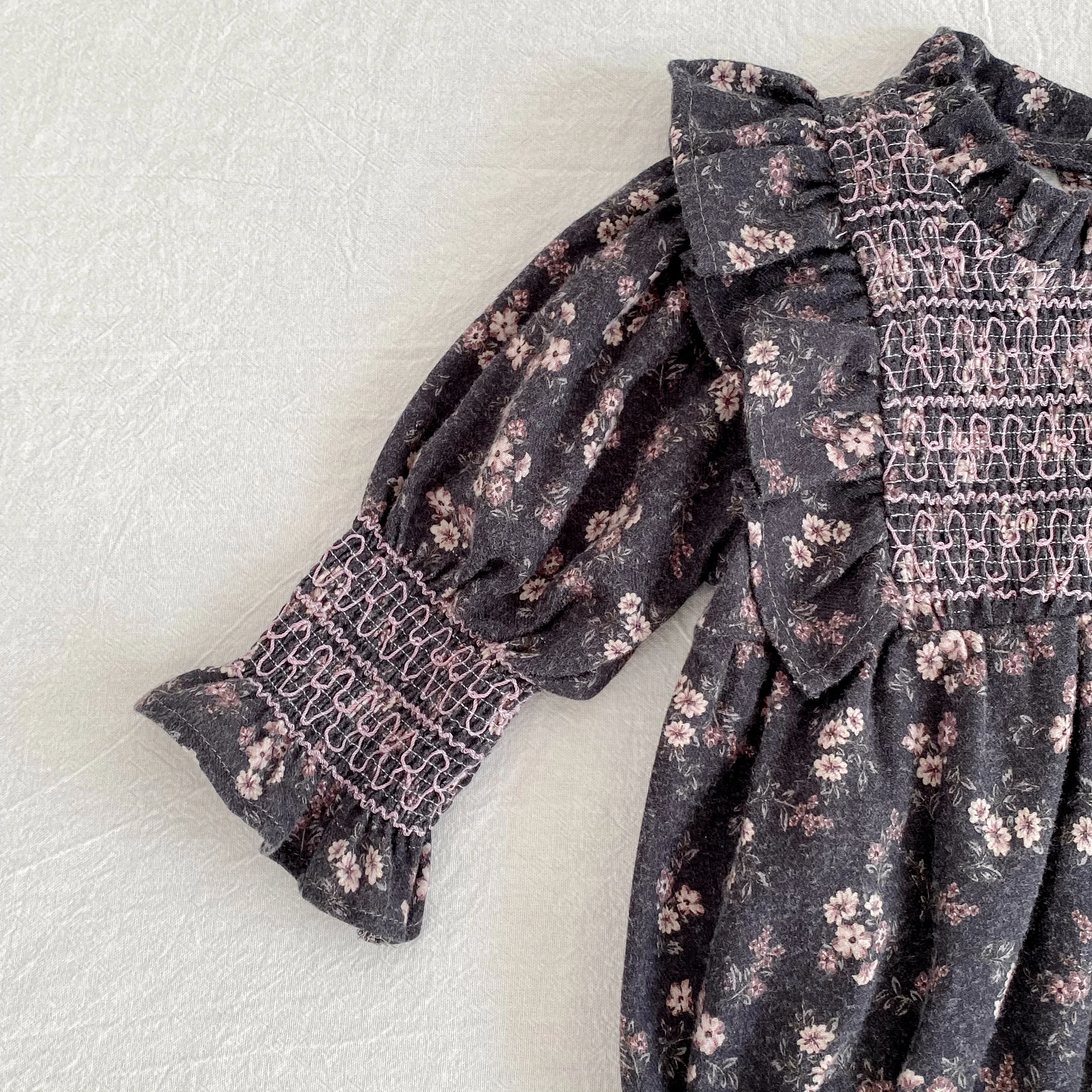 2026 Neu 0-24M Frühling Kleinkind Mädchen Strampler Langarm Baumwolle Bestickt Da Lan Baby Mädchen Overall Kinderkleidung – Detail 9