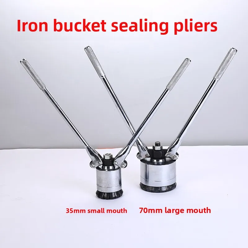 200L liter oil drum sealing machine, iron drum sealing, oil drum sealing pliers, capping device