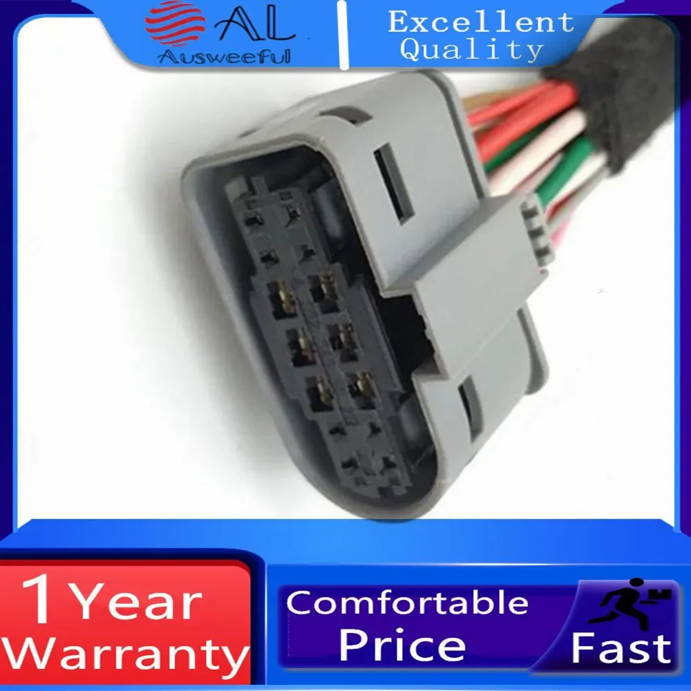 1pcs/lot 14 Pin/Way Female Headlight Lamp Plug Connector With Pigtail For Mercedes-Benz 180C 200C 260E 200E 260E 300ML 350ML