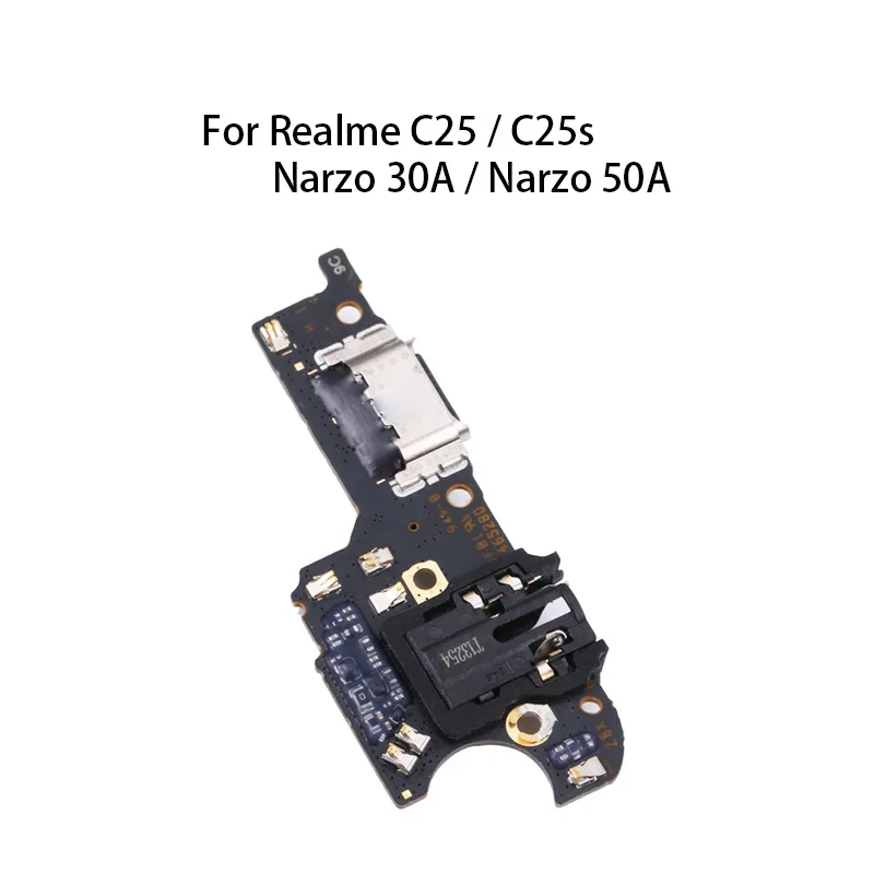 org USB Charging Port Board Flex Cable Connector For Realme C25 / C25s / Realme Narzo 30A / Narzo 50A