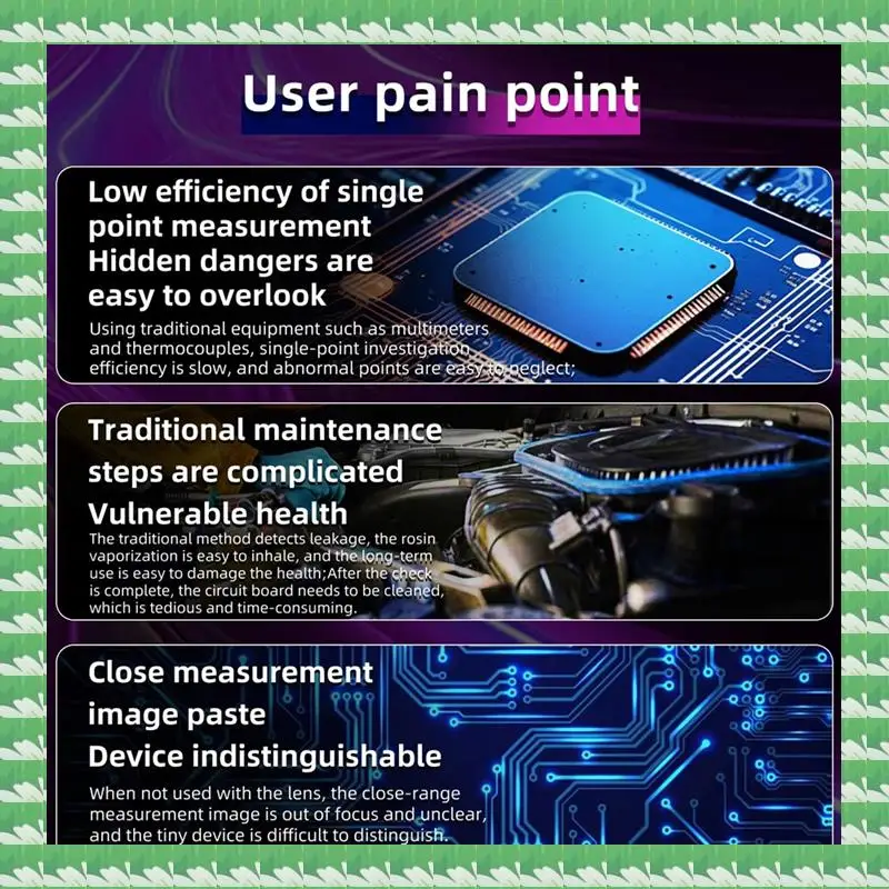 ONCE для BSIDE SH7, тепловизионная макрообъектив, мультиметр, специальный аксессуар, макрообъектив
