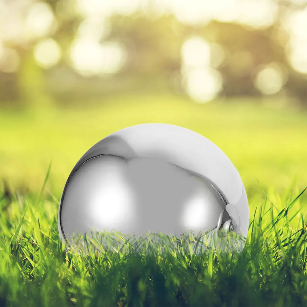 

6 Pcs Stainless Steel Float Garden Reflective Sphere Globes Floating Pond Balls 304 Gazing for Gardens