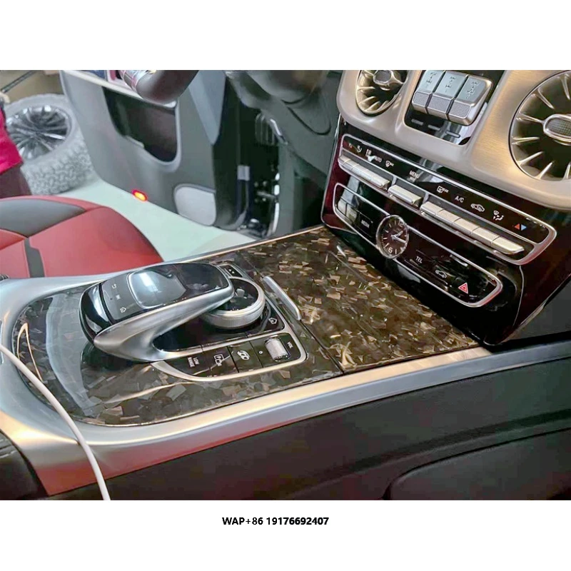 OEM Paste style Dry forged carbon fiber interior 8 pieces for G Class W464 G500 G63 G65 G550 G63 2019-2022