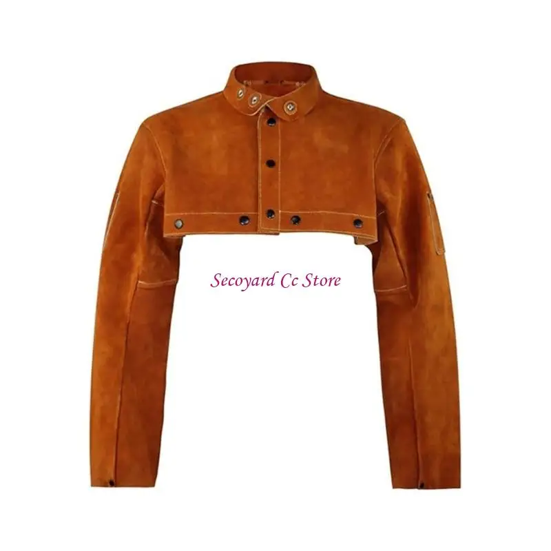 N3UC Multipurpose Protective Sleeved Jackets Coat Apparel Industrial Nylon Construction Enhancing Mobility Welding Projects