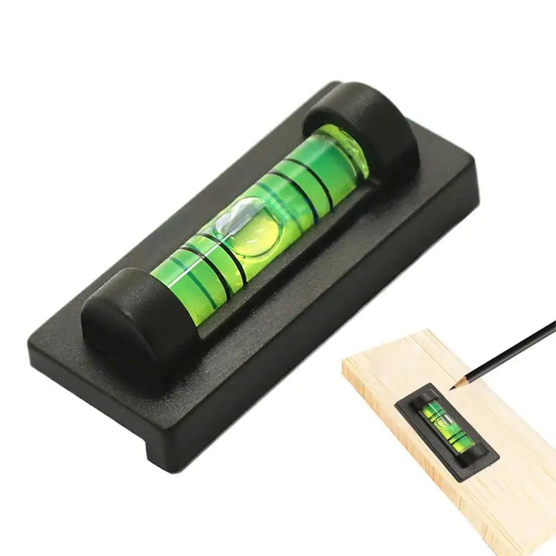 

Magnetic Bubble Leveling Gauge Horizontal Bubble Measuring Tool With Magnetic Base Construction Leveler For TV Stand