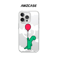 Cute Cartoon Dinosaur Magnetic Phone Case For iPhone 16 15Plus 14 13 Pro Max 12 11 MagSafe Soft Transparent Clear Cover