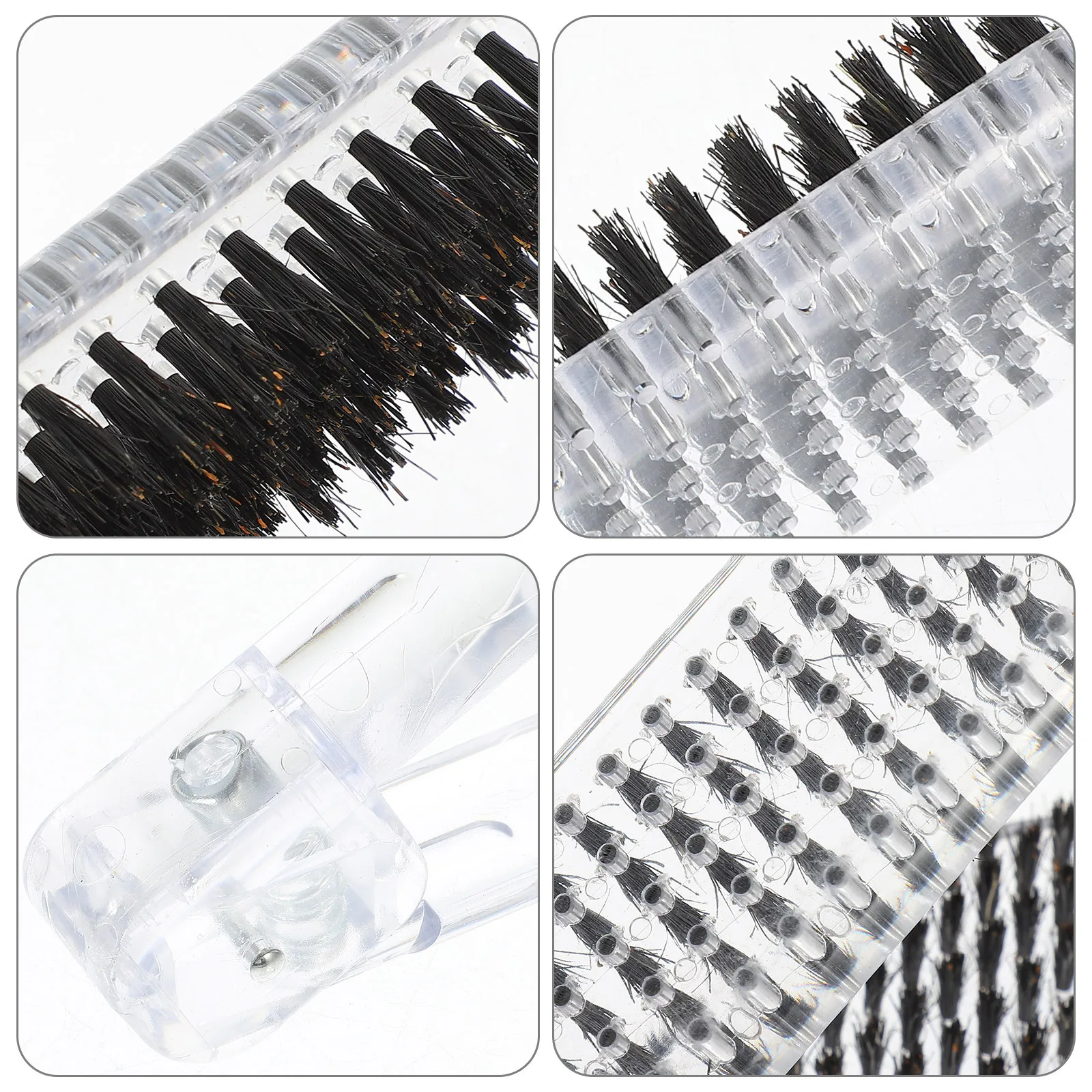 

Hair Straightening Comb Vshaped Design Portable Clamp Brush for Thick Thin Hair Salon Home Use Straightening Brush