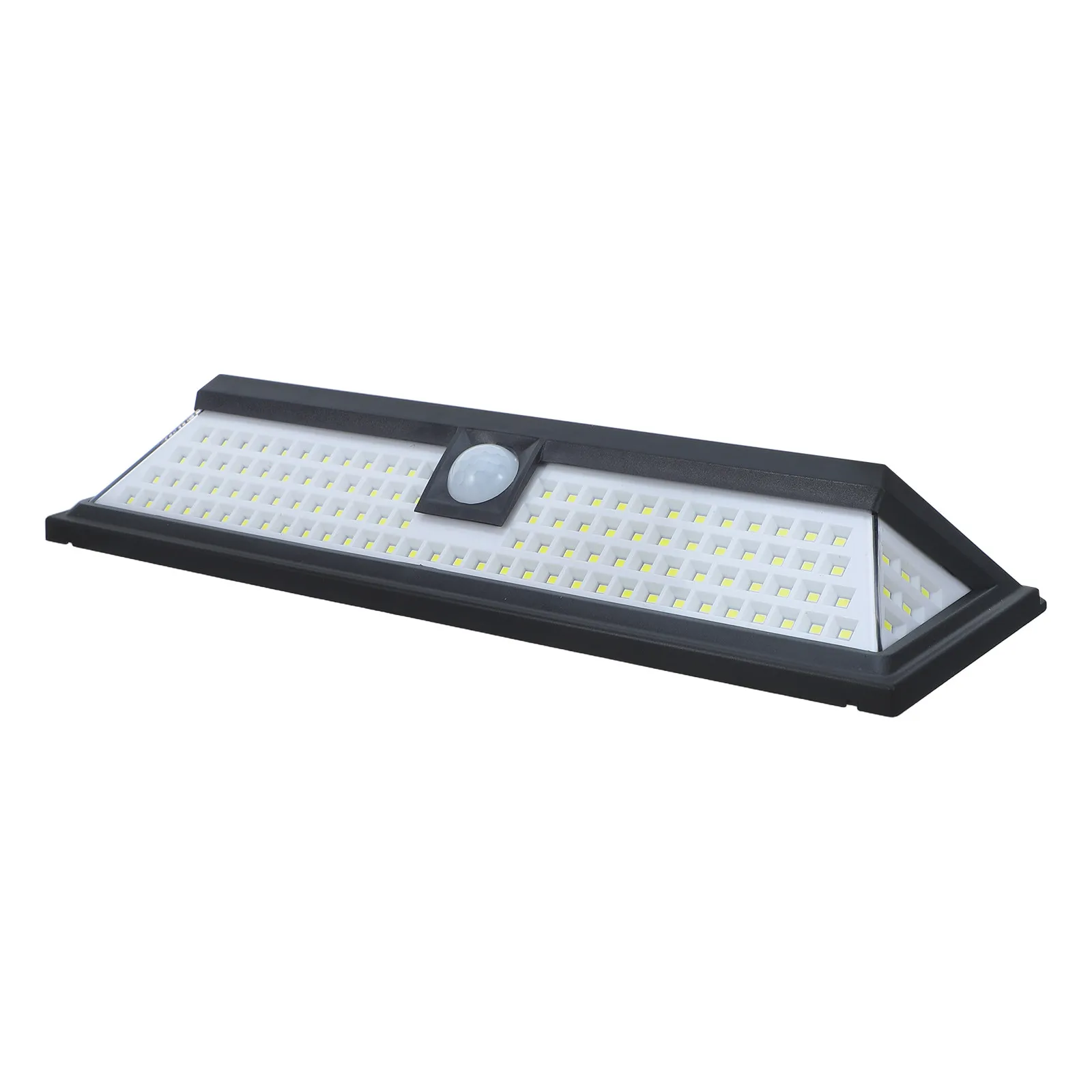 

118 LED Solar Motion Sensor Wall Lamp Outdoor Body Sensor Light Cold White Solar Powered Waterproof Garden Safety Lamp