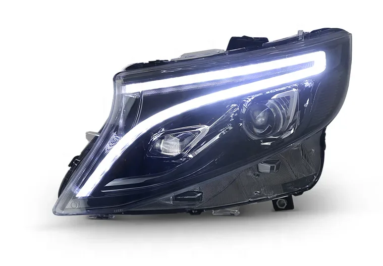 New Arrival Full led Headlight assembly For Mercedes-Benz v260 VITO LED Head Lamp full led light 2016-2017