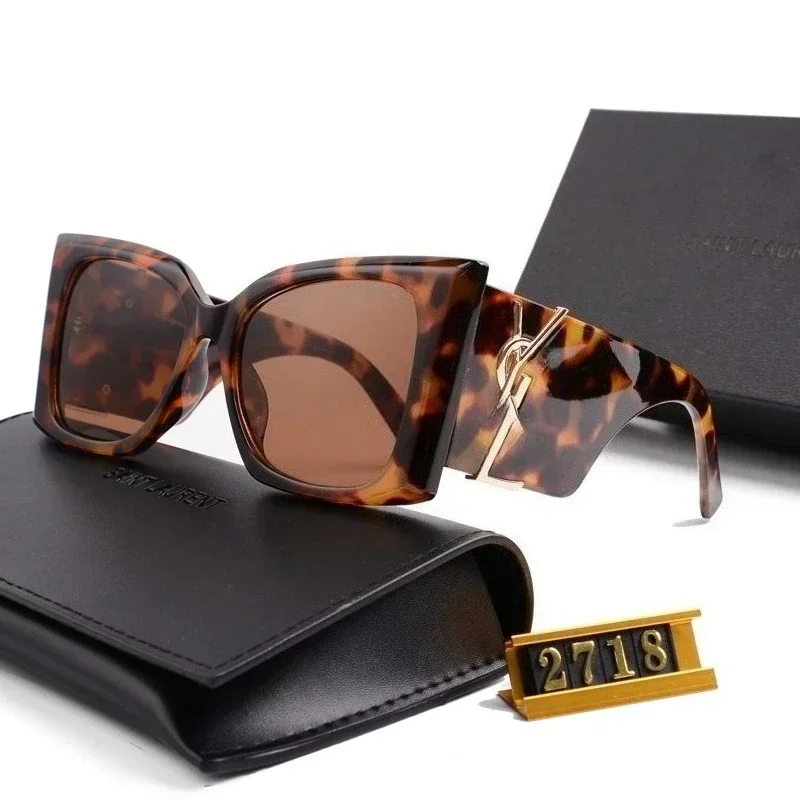 

‌2025 New Cat Eye Polarized Sunglasses Women HD UV400 Protection Retro Oversized Frame Fashion Luxury Designer Chic Streetwear