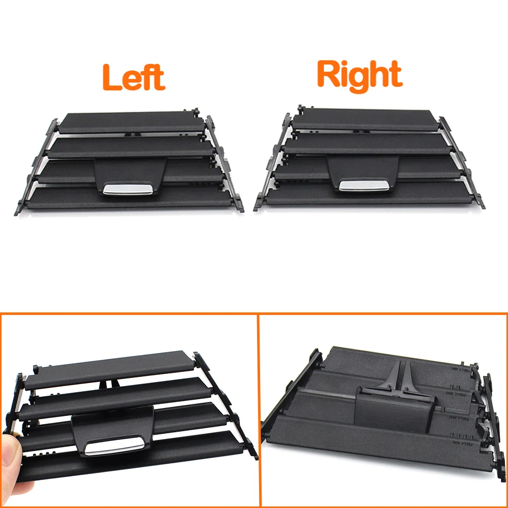 LHD Air Conditioner Front Left Right AC Vent Outlet Grille Panel Cover Repair Kit For BMW 3 4 Series F30 F34 F32 F33 F36 F80 F82