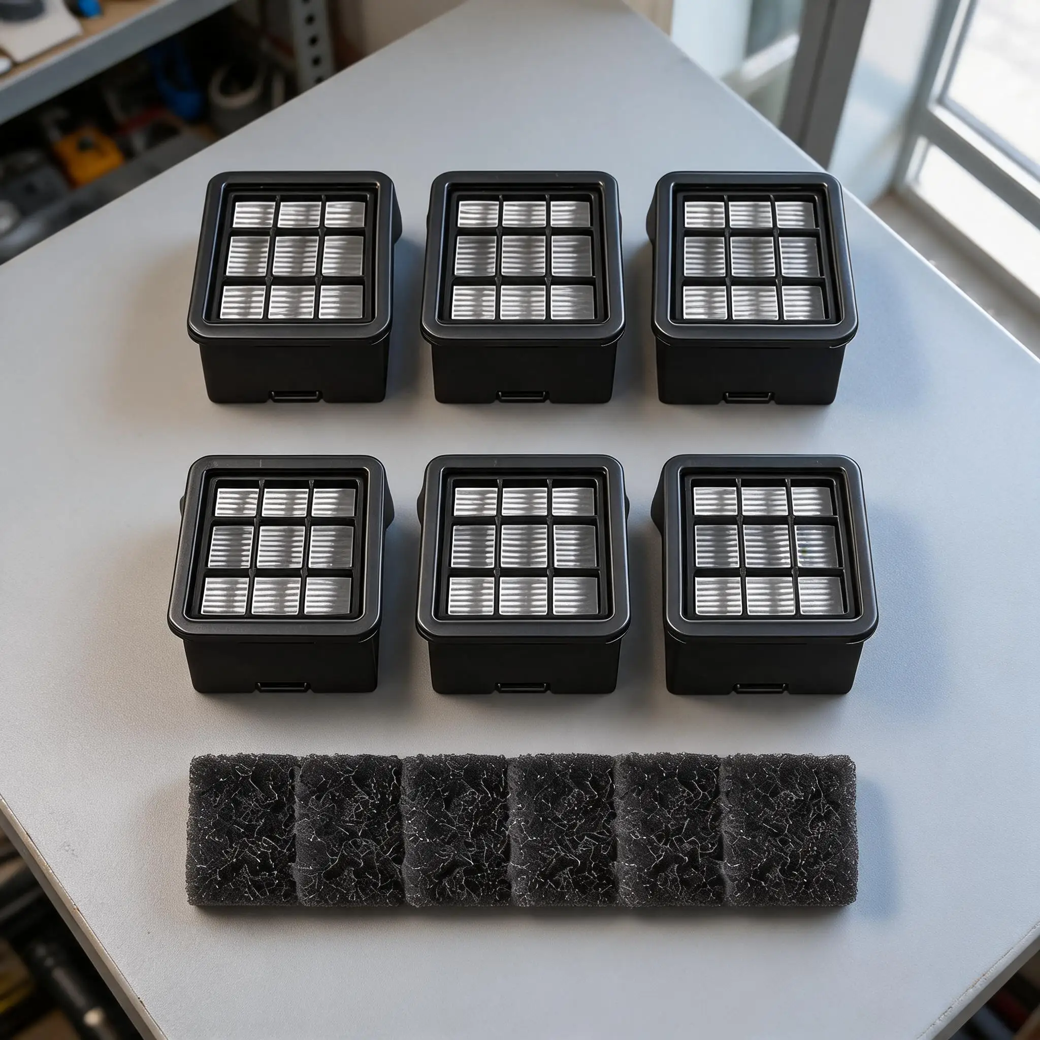 Reusable Filter Kit Replacement Parts For Rowent For X-Clean 2 / For X-Clean 4 / For X-Clean 5 Vacuum Cleaners Accessories