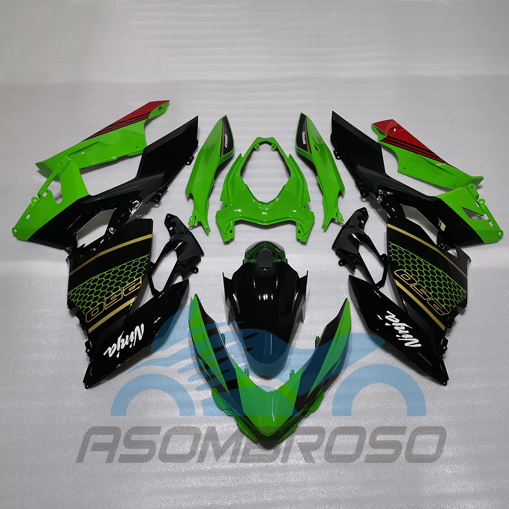 

For KAWASAKI EX400R 18 19 20 21 22 23 24 Dirt Motor Fairings Kit NINJA400R 2018-2024 Aftermarket Motorcycle Fairing Set