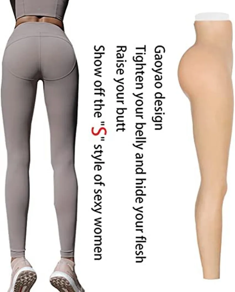 Full Silicone Fake Vagina Panty Suit Crossdresser Transgender Cosplay Transvestite Dragqueen nine-point pants