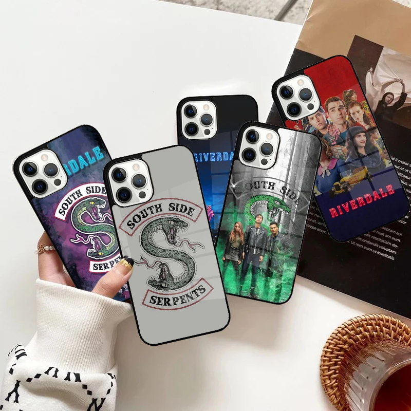 Riverdale South Side Serpents Phone Case Magnetic for iPhone 15 16 14 13 Pro Max 11 12 Mini Magsafe Wireless Charging Cover