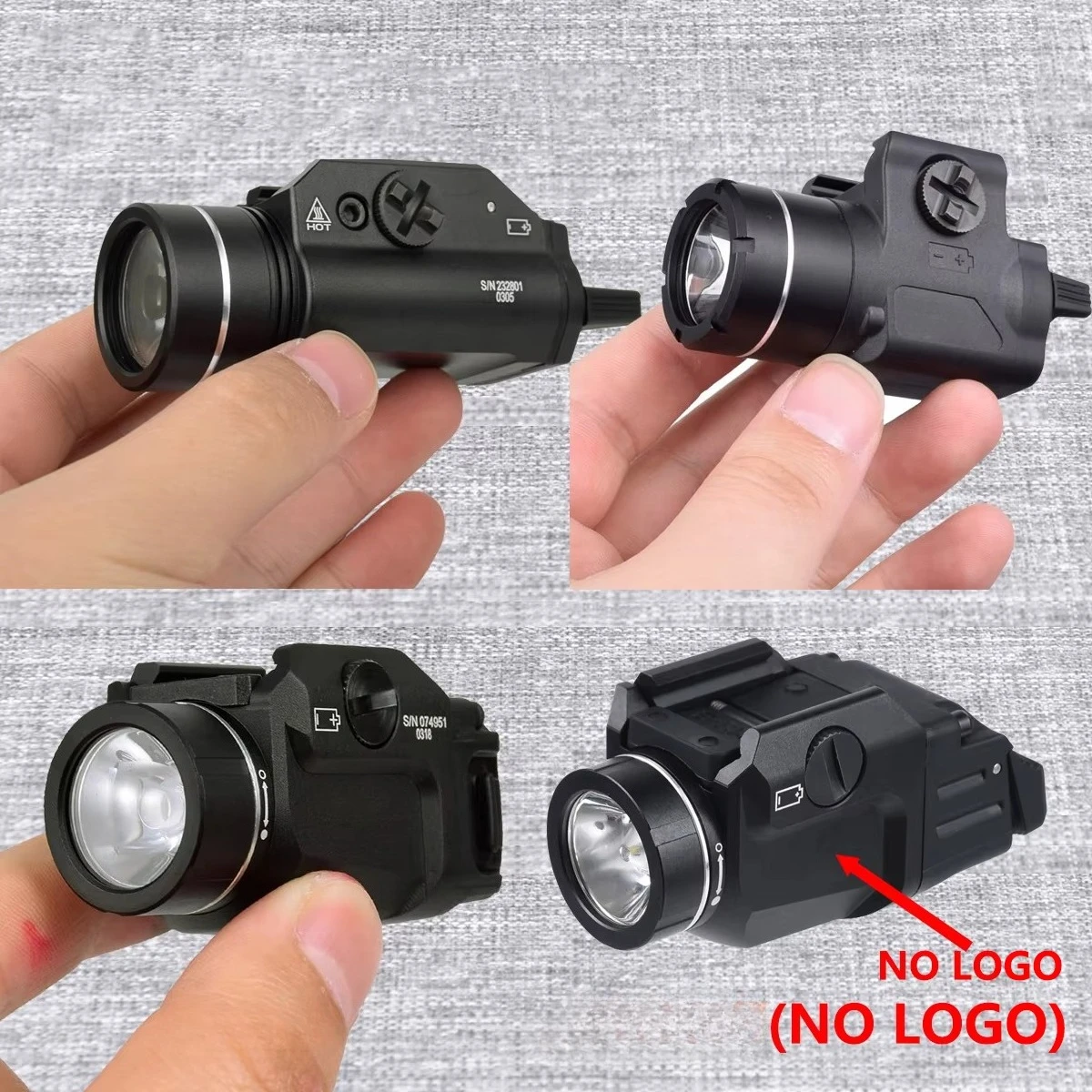 Torcia tattica serie TR Aifsoft per pistola, modello Surefire X300 X300U ULTRA, torcia da esterno per Glock 17, luce Scout da appendere.