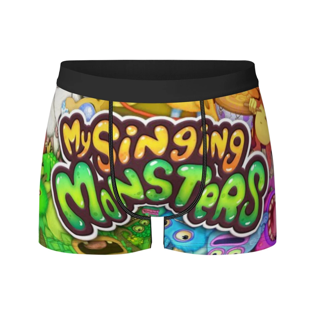 

My Singing Monsters Milk Silk Man Underwear Boxer Men Underpants Men's Panties Boxers Shorts