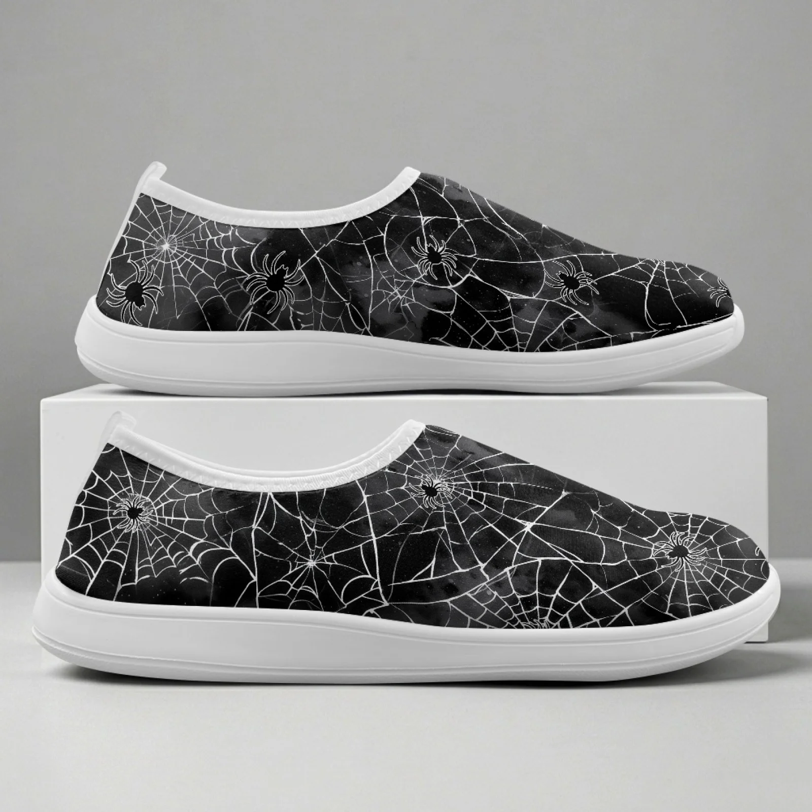 XIXIRIMIDO Women's Slip-on Wide-toed Shoe Nurse Shoes Men's Sneakers Casual Shoes Zapatillas de Mujer Tenis Feminino Halloween