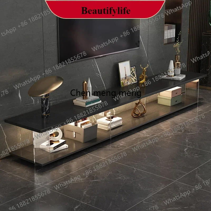 Armário de TV Preto com Design Artístico, Decoração de Parede, Armário de TV que Economiza Espaço para Escritório, Apartamentos, Móvel de TV Nórdico p