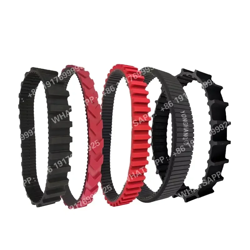 Double-tooth Rubber Track Belt, Manufactured by a Chinese Factory and Directly Dispatched.