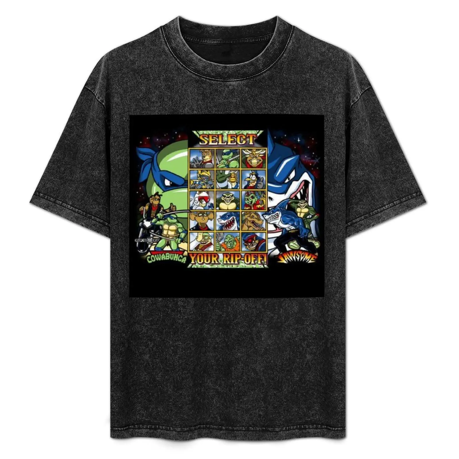 Character Select T-Shirt Plus Size Outdoor Casual Top