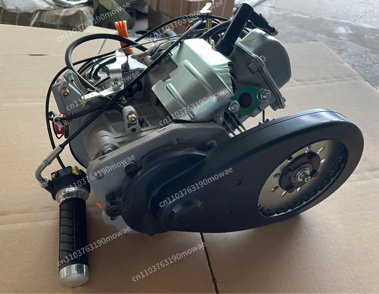 Engine 3HP 2KW-100CC Motorcycle Kit Bicycle Engine Set Single Cylinder Four Stroke Air Cooling System